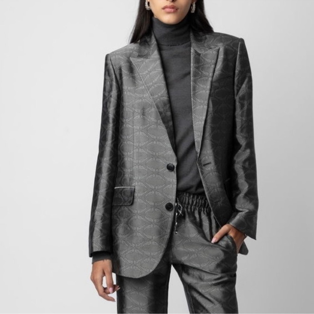 Zadig& Voltaire Silver Wings Jacquard
Blazer
Size: Various
$349 $748
